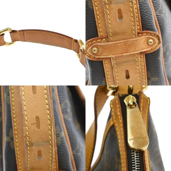 LOUIS VUITTON Tolum GM Shoulder Bag Monogram Leather Brown France M40075 99KA905 - Picture 15 of 15